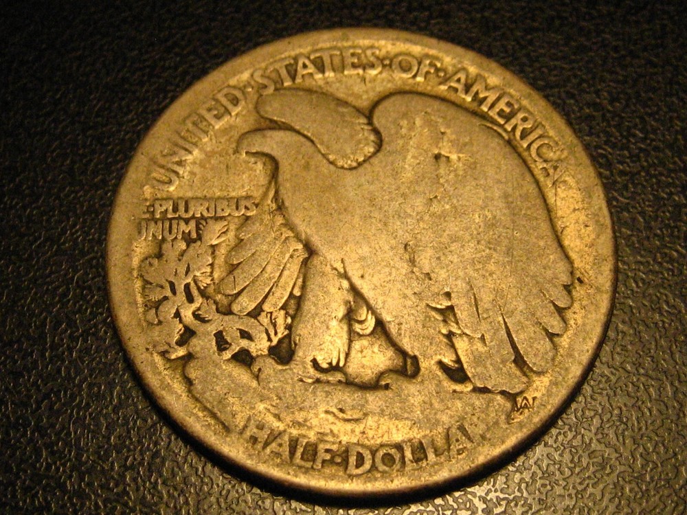 1916-D 90% Silver Walking Liberty Half Dollar