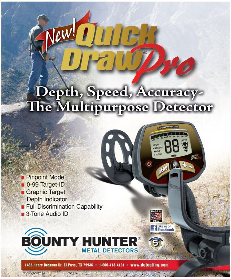 NEW Bounty Hunter PROQD Quick Draw Pro Metal Detector