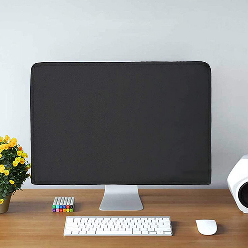 Monitor Dust Cover Sleeve Case Desktop Computer Screen Waterproof Protector