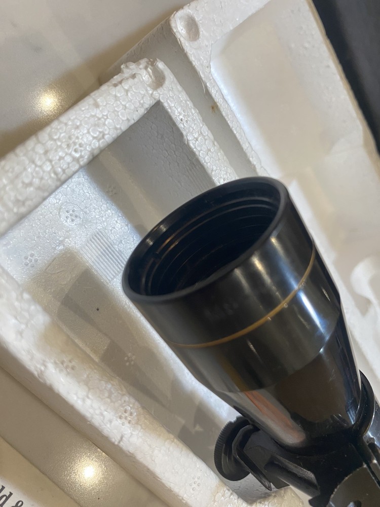 Leupold M8-4x Rifle Scope with Unique Post & Duplex Reticle