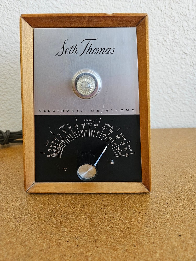 Seth Thomas Electronic Metronome Vintage
