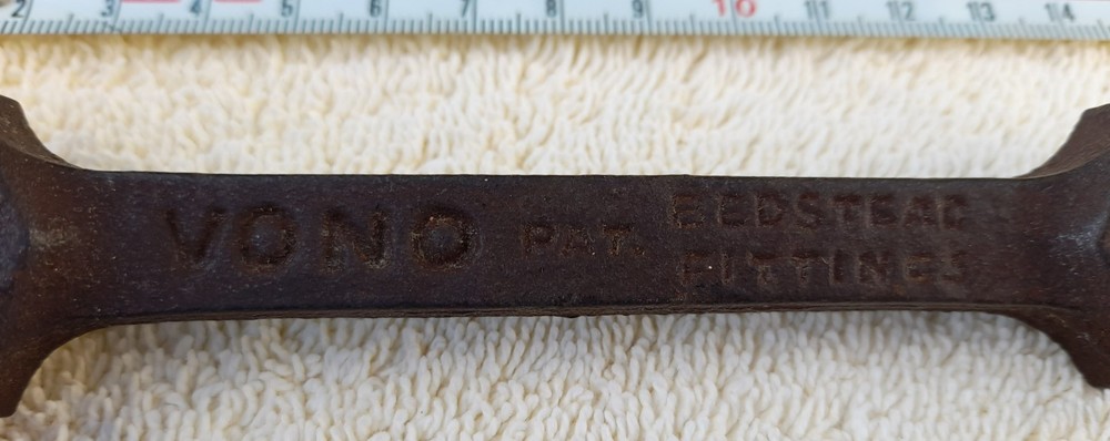 VONO Box Spanner – Double Ended – Vintage Hex Spanner – 6"