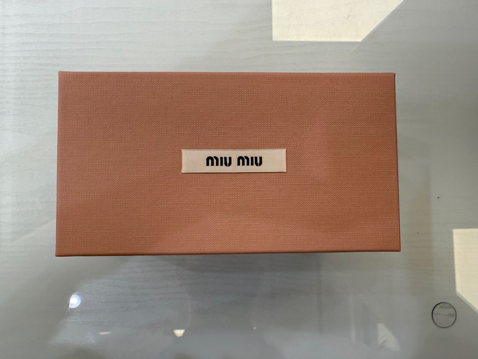 MIU MIU SUNGLASSES VELVET CLAMSHELL HARD CASE & W/ ACCESSORIES