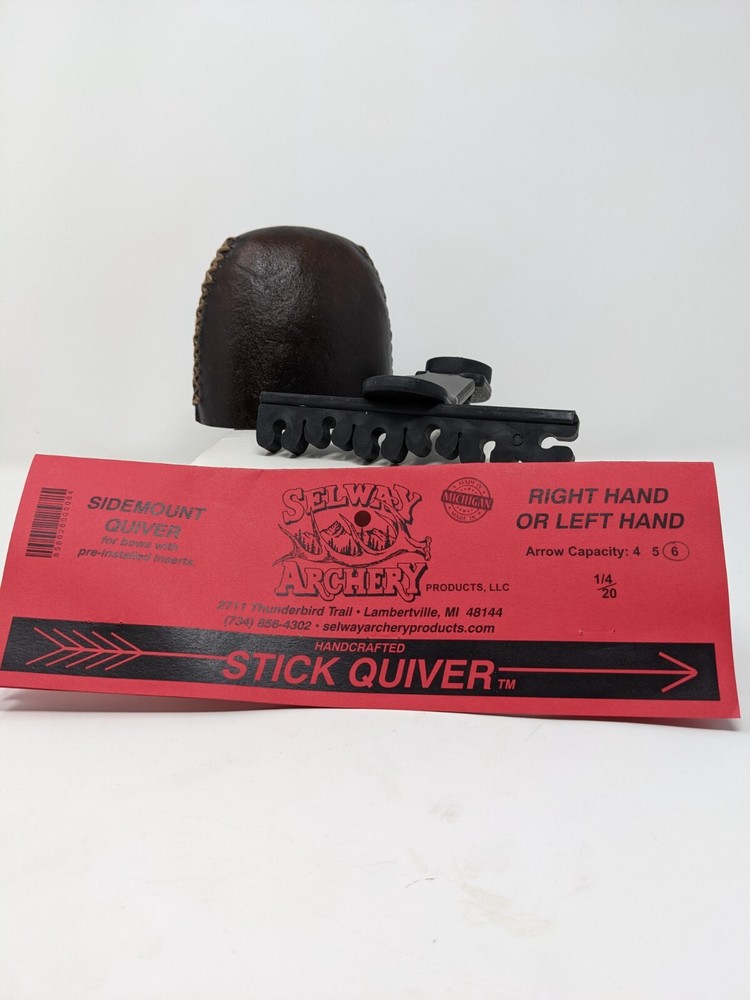 Selway Side Mount Rawhide Bow Quiver