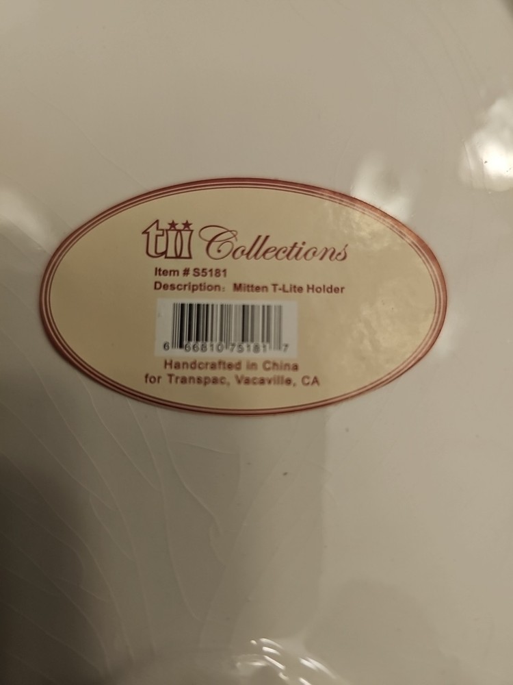 Mitten T-lite Holder