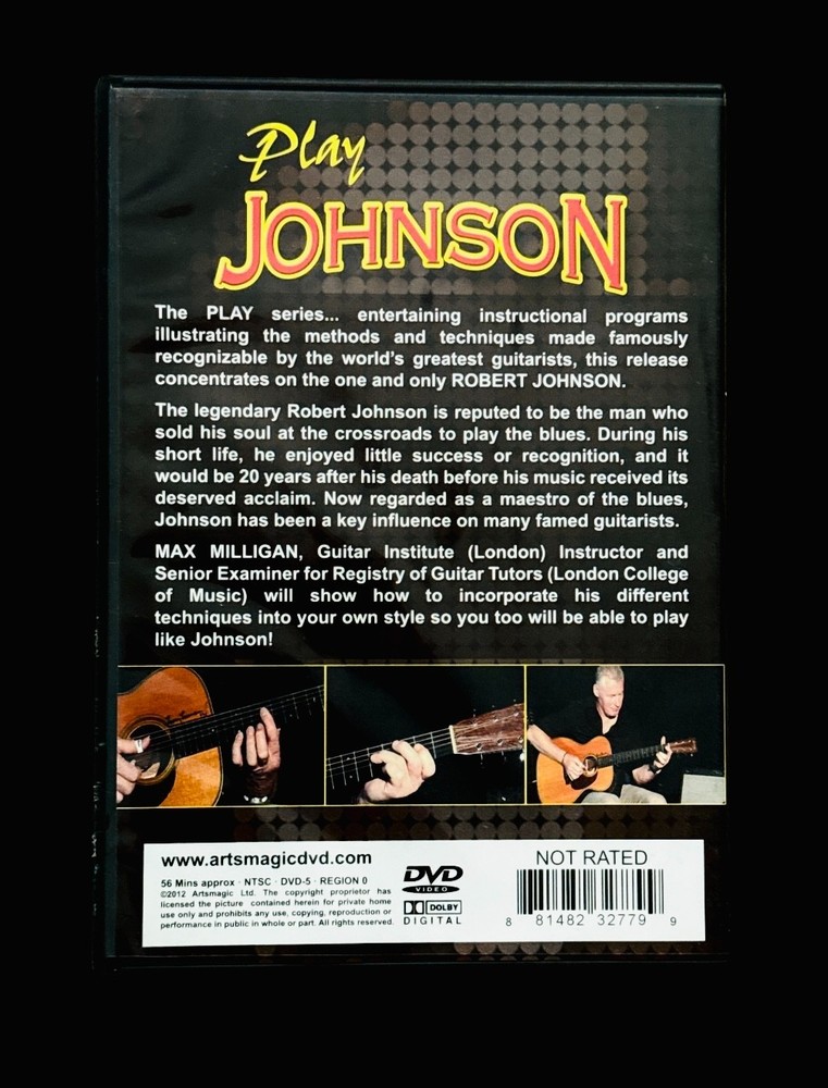 ArtsMagic: Play Johnson: Max Milligan: DVD