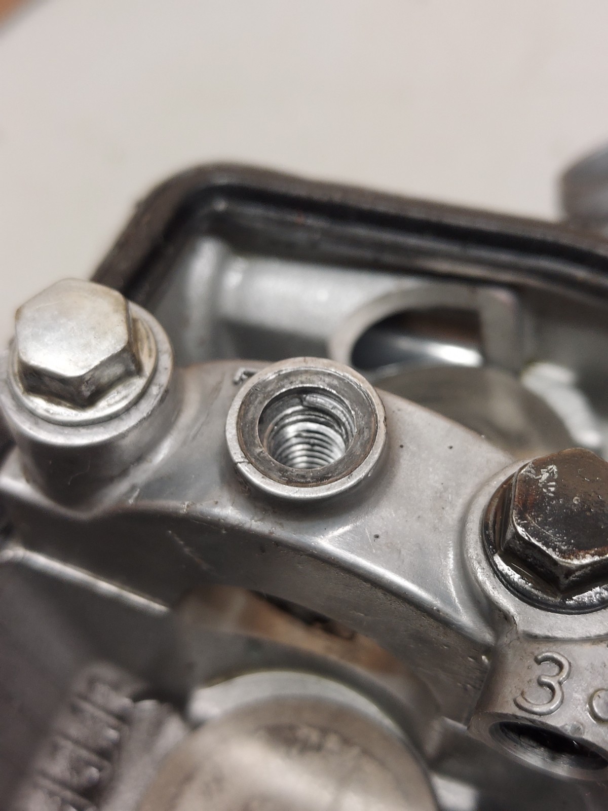 08-14 Kawasaki kfx450 Cylinder Head W/ Valves **READ FULL DESCRIPTION**