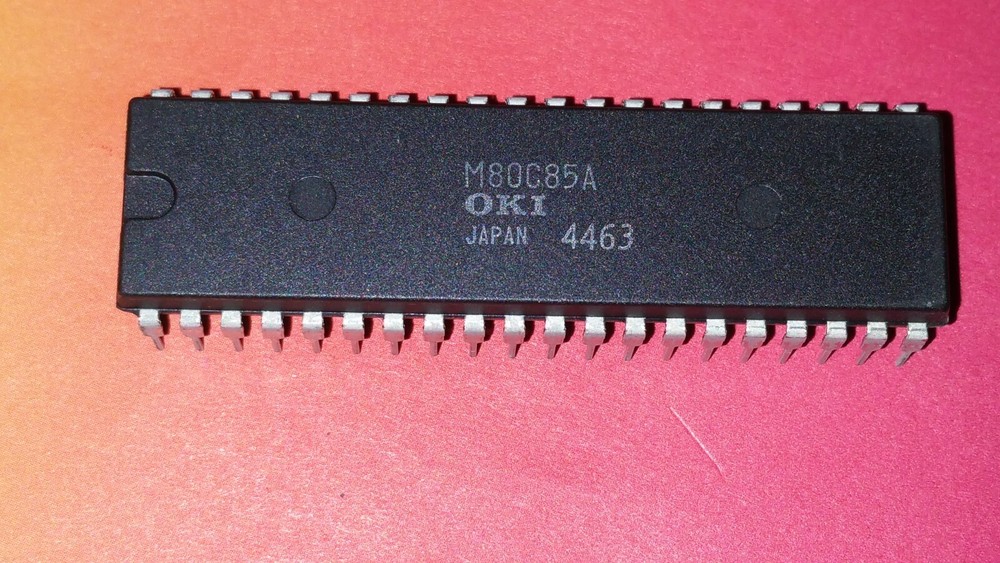 1 x M80C85A -OKI Microprocessor CMOS 8 Bit Integrated Circuit M80 C85A NOS