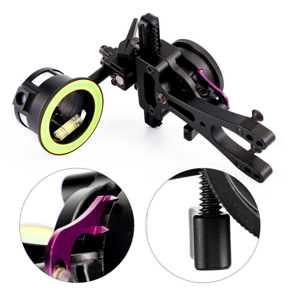 Improved-Accuracy High Performance Bow Sight With Multi Directional Adjustments