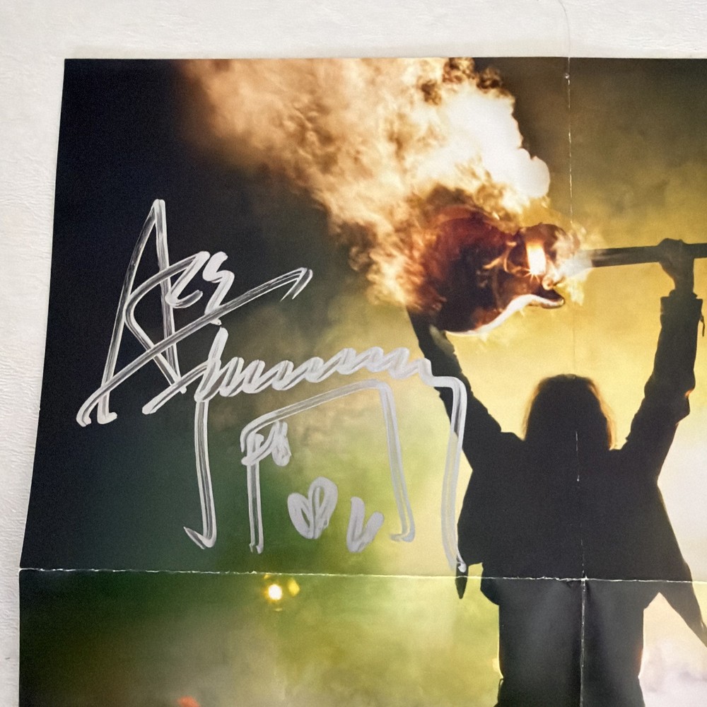Ace Frehley Anomaly SIGNED insert JSA cert and CD included