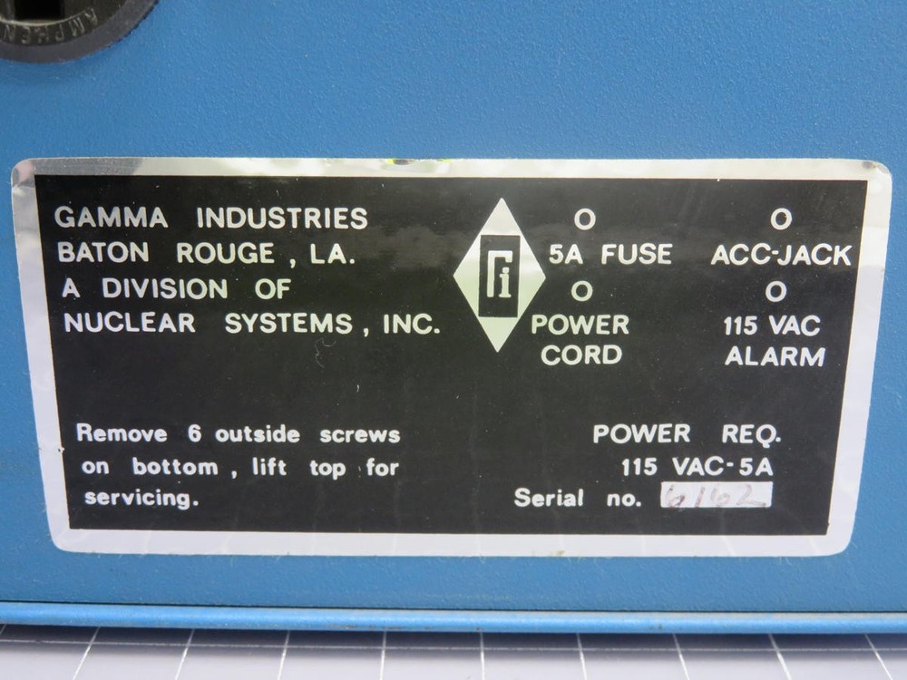 GAMMA INDUSTRIES MARK I TEST SYSTEM T227253