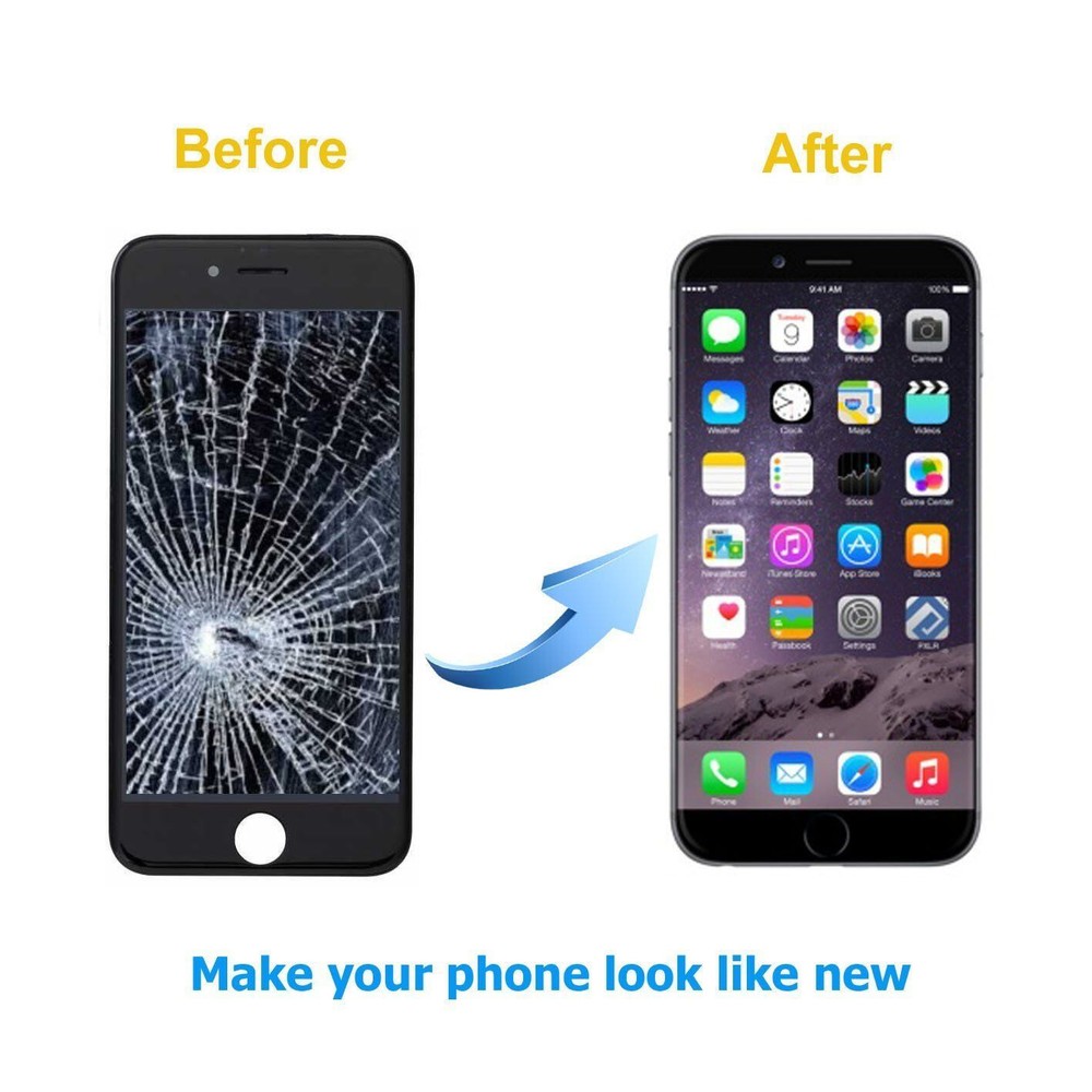 New For iPhone 8 Black Replacement LCD Touch Screen Display Digitizer Assembly