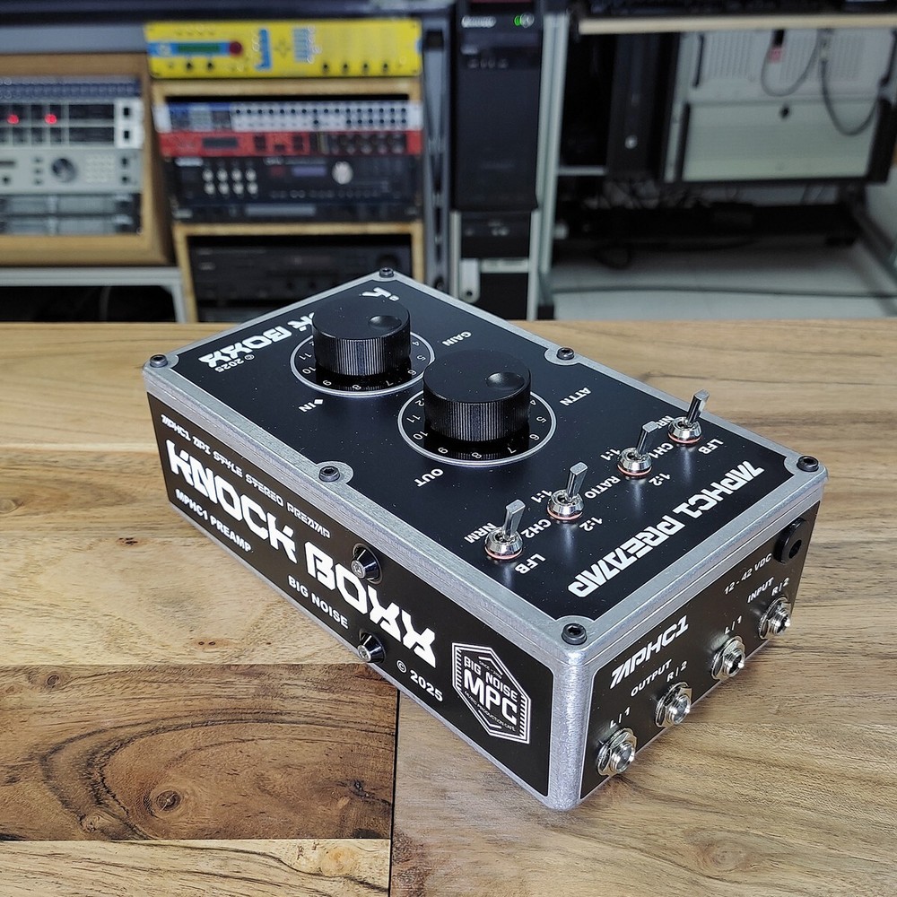 Knock-Boxx MPHC1 Stereo Pre-Amp with Sparkos DOA & API Audio Transformers