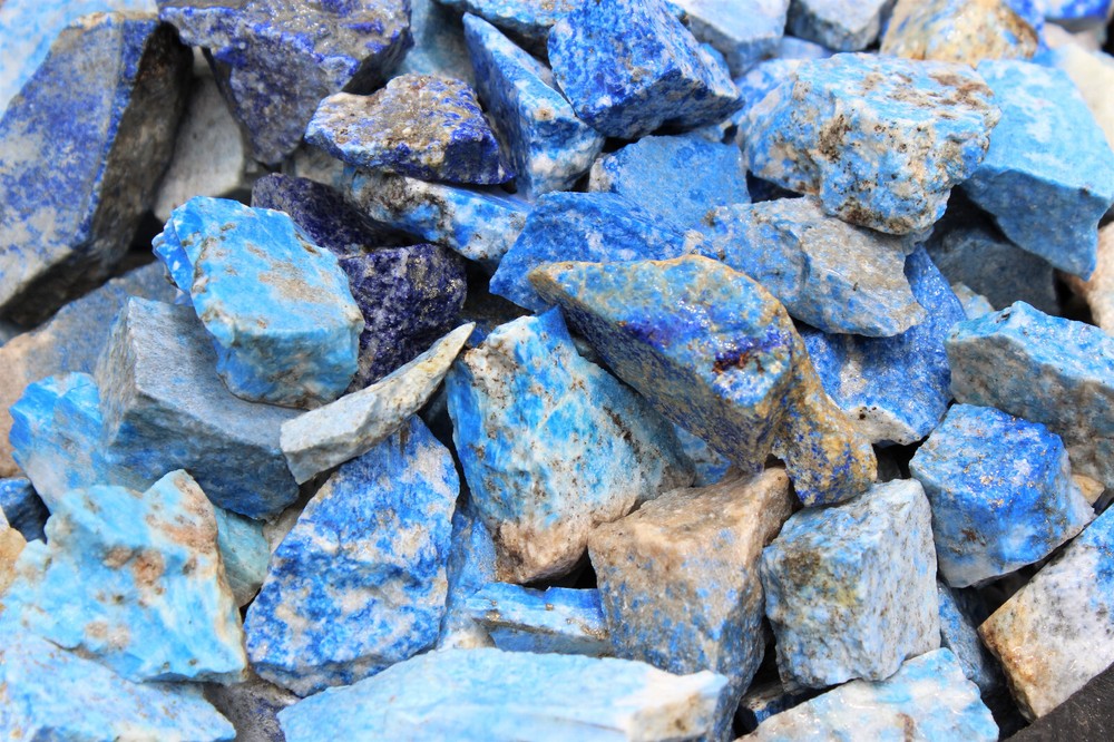 LARGE Rough Lapis Lazuli Chunks, 2" - 3" (Blue Raw Crystal Gemstone Specimen)