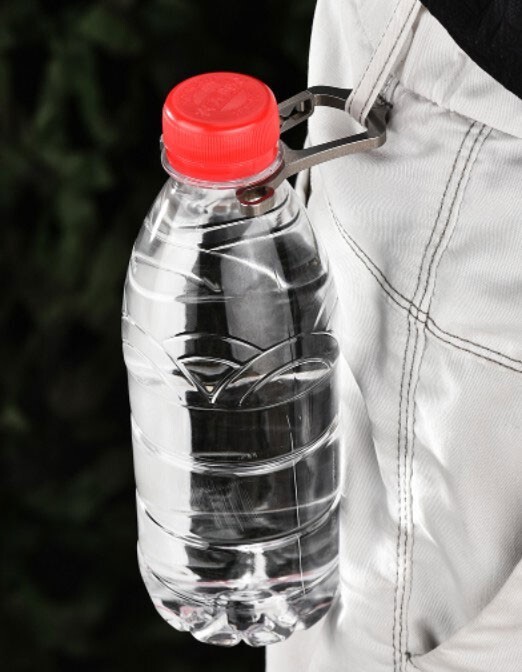 EDC Titanium Alloy Multi Tools Keychain Bottle Opener with Key Ring for Gift