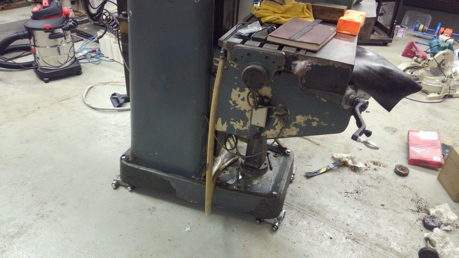 MADE IN USA Machine Skate Set (4) 10,000lbs Bridgeport mill mover, low profile