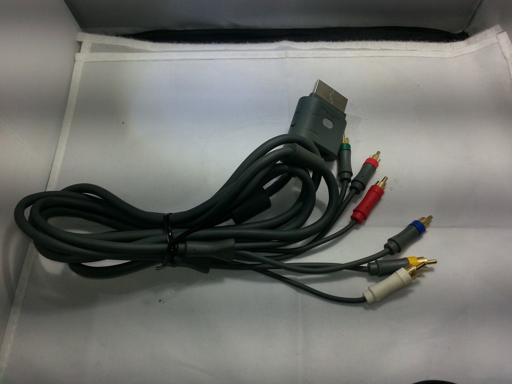 HD TV Component Composite Video Audio AV Cable for Microsoft Xbox 360 (Official)
