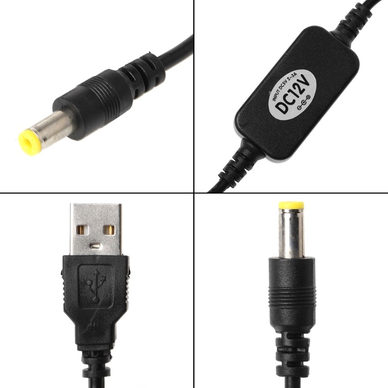 USB Power Boost line for DC 5V to for DC 12v Step UP Module USB Converter Adapte
