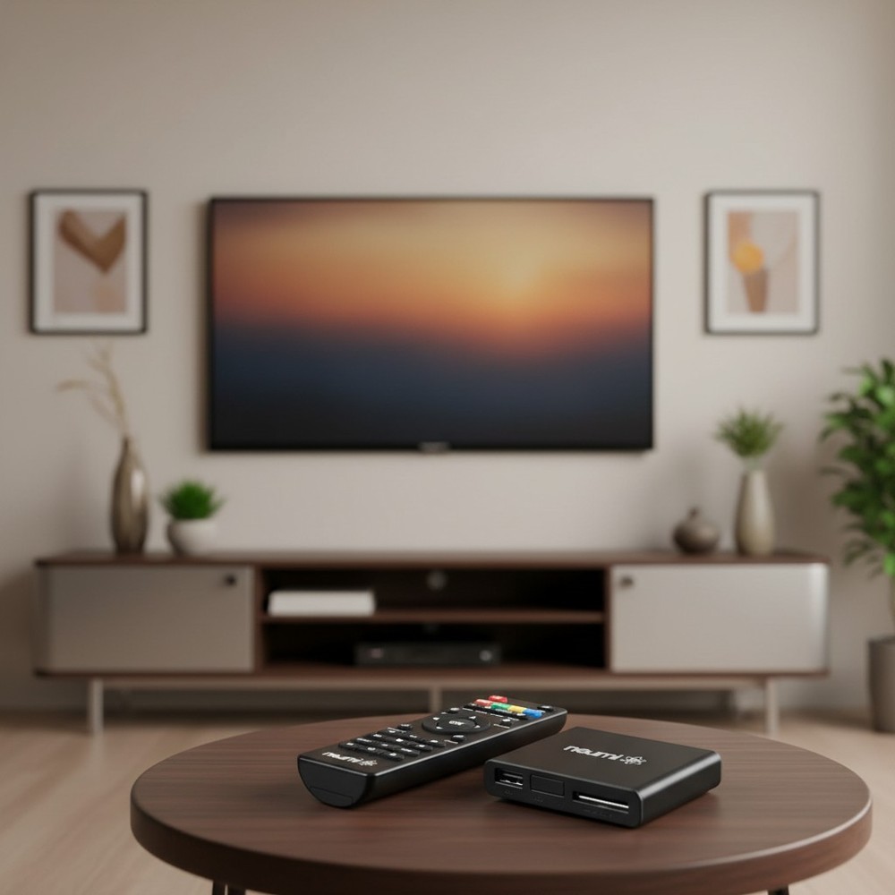 NEUMI Atom 1080P Media Player: USB & SD Card Compatible, Auto Playback & Trigger