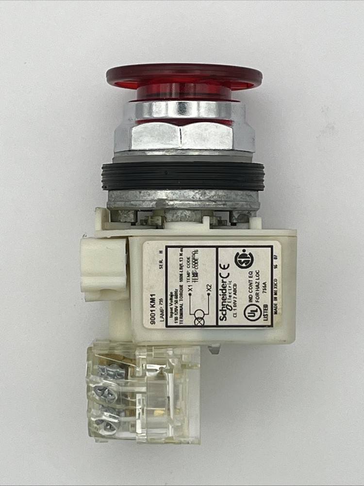 NEW Square D Schneider Push/Pull Operator  9001KR9P1RH13  Ser J