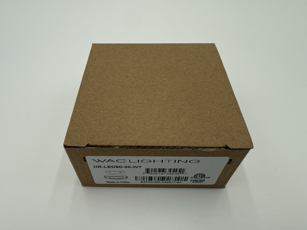 WAC Lighting HR-LED90-30-WT 3” LEDme Button Light - White