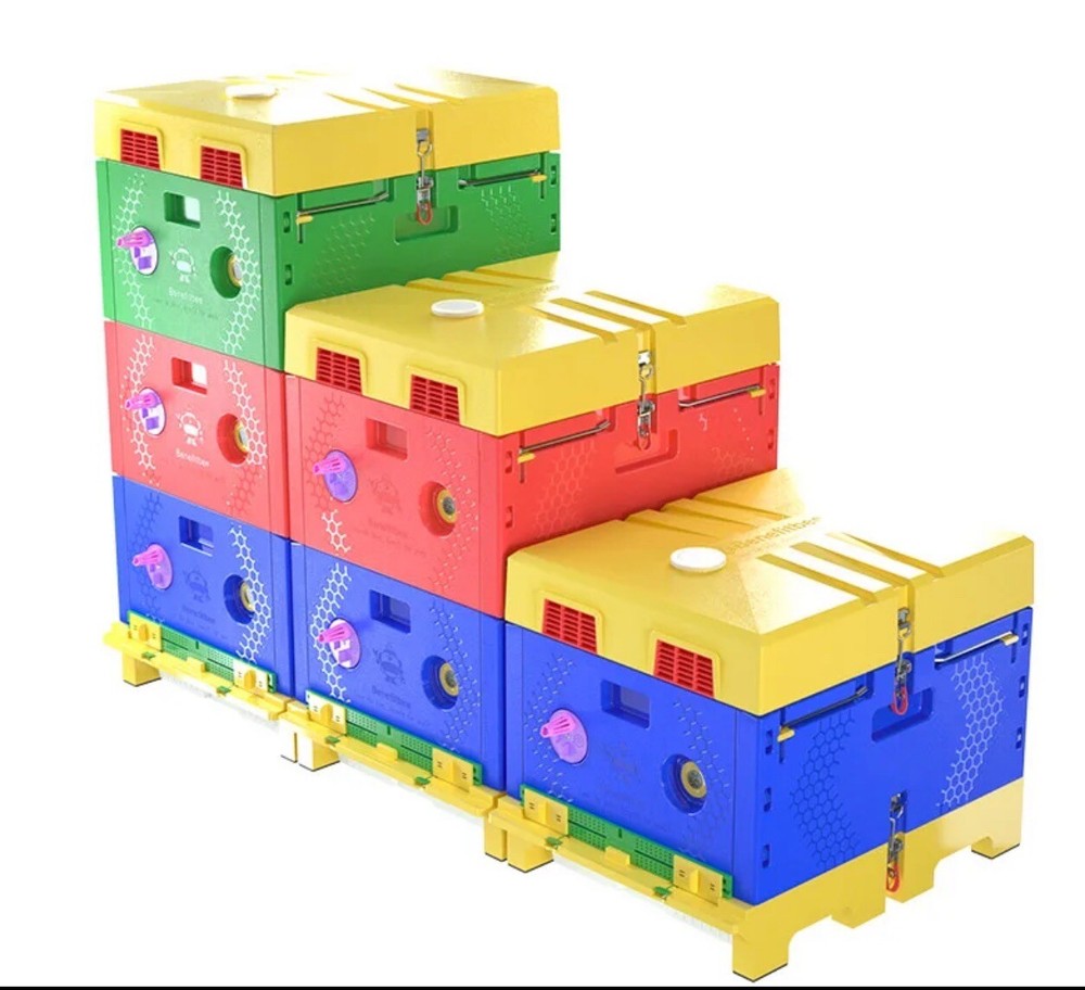 BeeHive Plastic Langstroth Size - 2 layers INSULATED Plastic