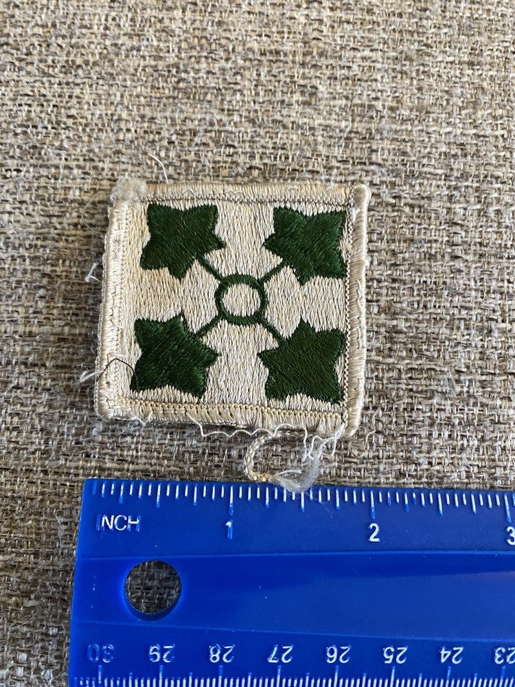 US Army 4th Infantry Division Patch INV4802