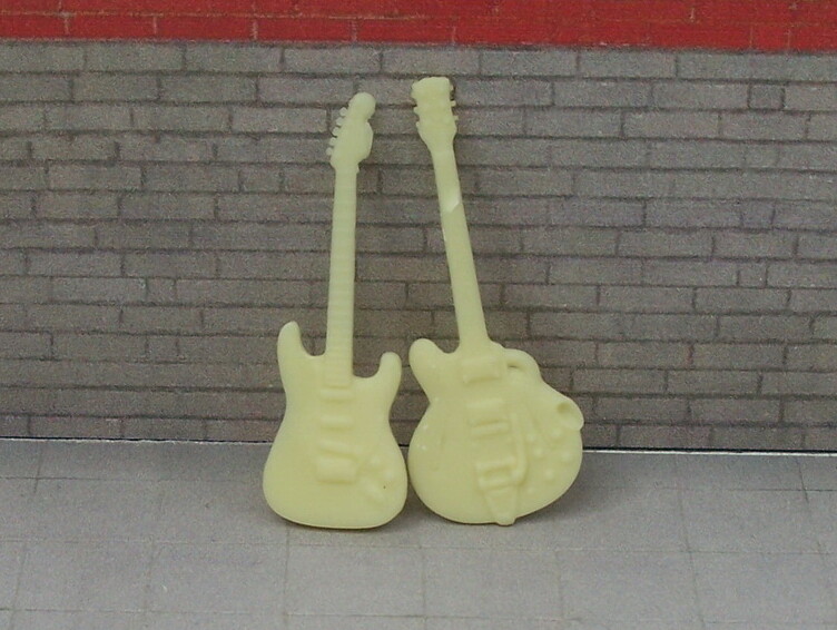 Scale Production 1/24 Guitars (2pcs)