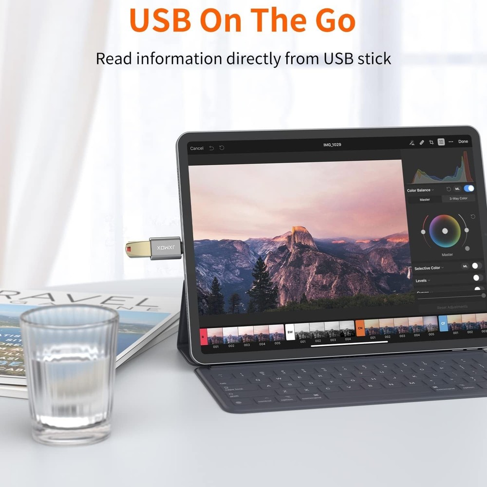 USB C to USB Adapter 2-Pack - Fast Data Transfer & Charge with Reversible Design
