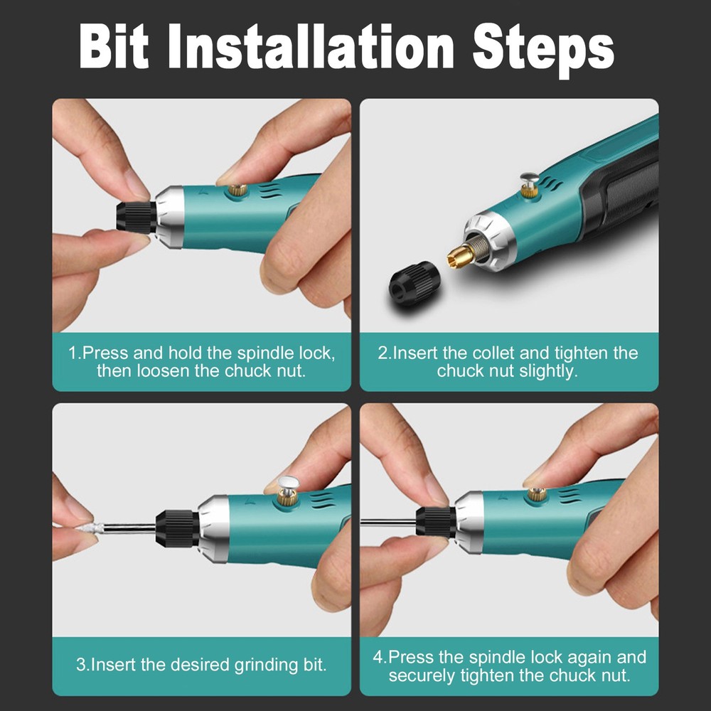 Mini Electric Grinder For Crafting Tasks