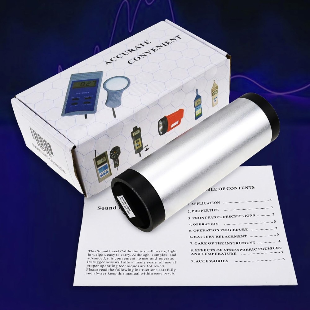 Sound Level Calibrator Decibel Meter Analog