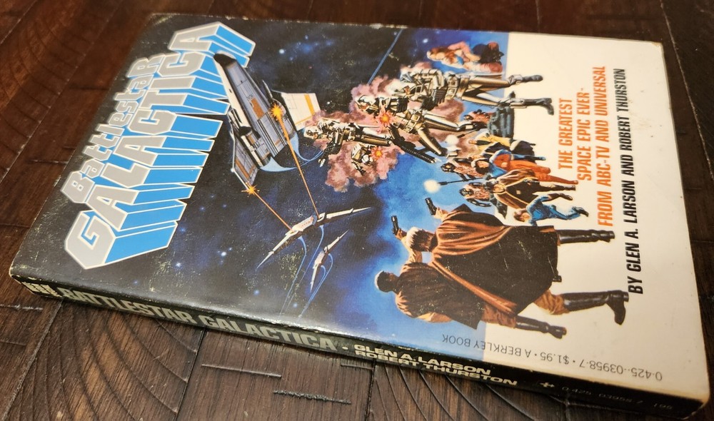Battlestar Galactica Paperback Book 1978
