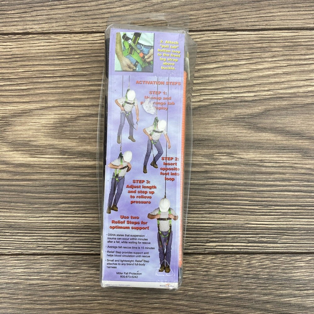 New Miller Relief Step Safety Devise 9099