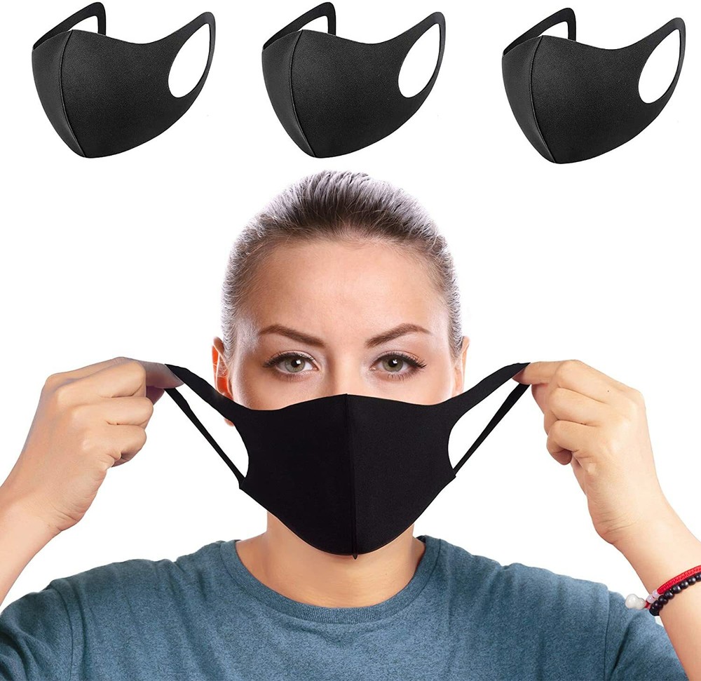 10pc Pack Nano Polyurethane Face Mask Thin Comfortable Reusable Made in USA