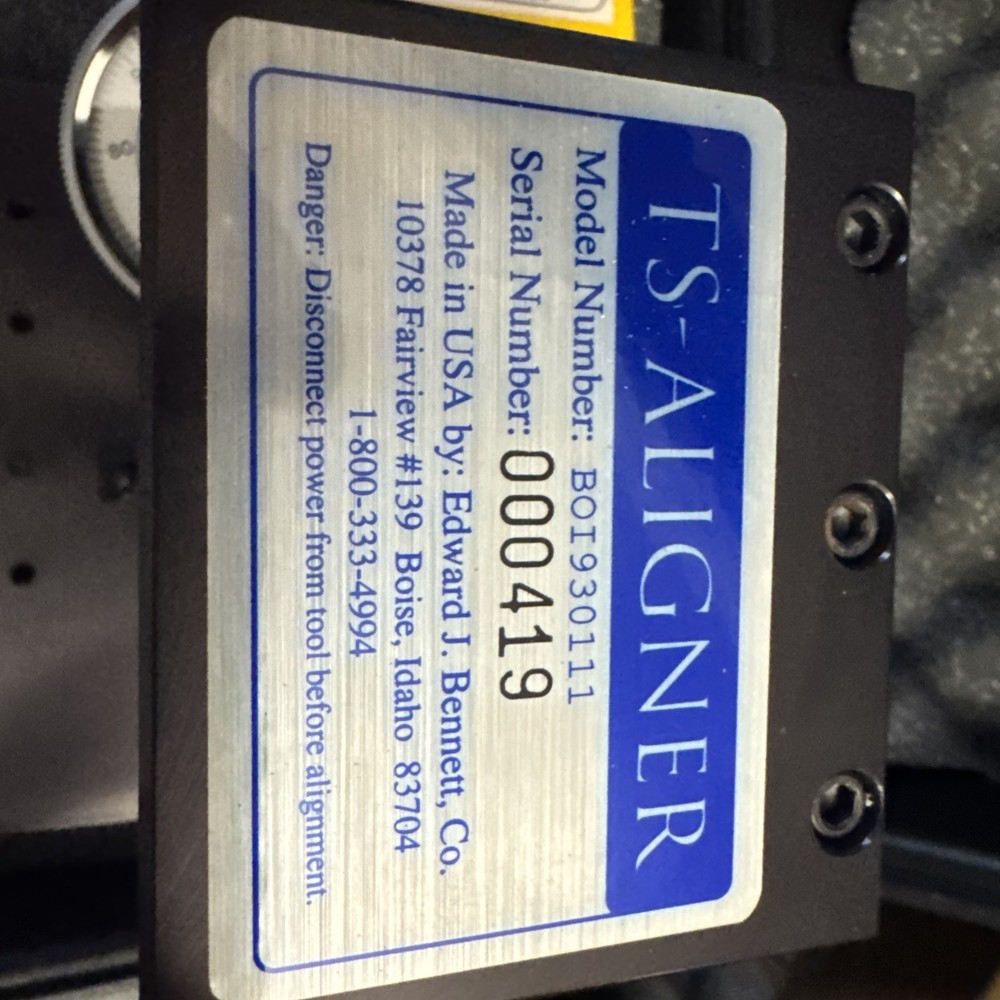 TS-Aligner Tool for Table Saws Model BOI930111, Dial Indicator w/case