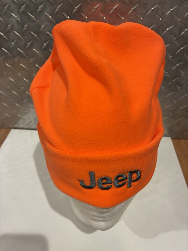 JEEP  BEANIE CAP/HAT ORANGE