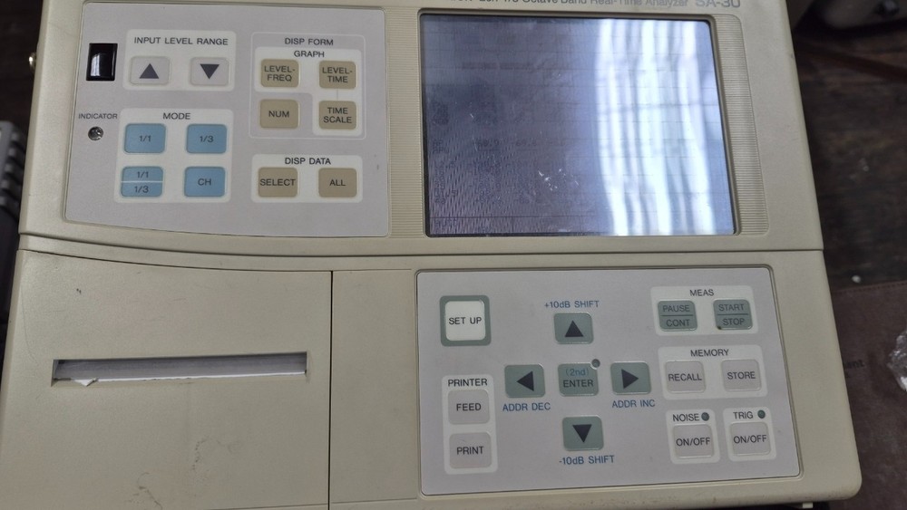 Rion SA30 Octave Band Real-Time Analyzer