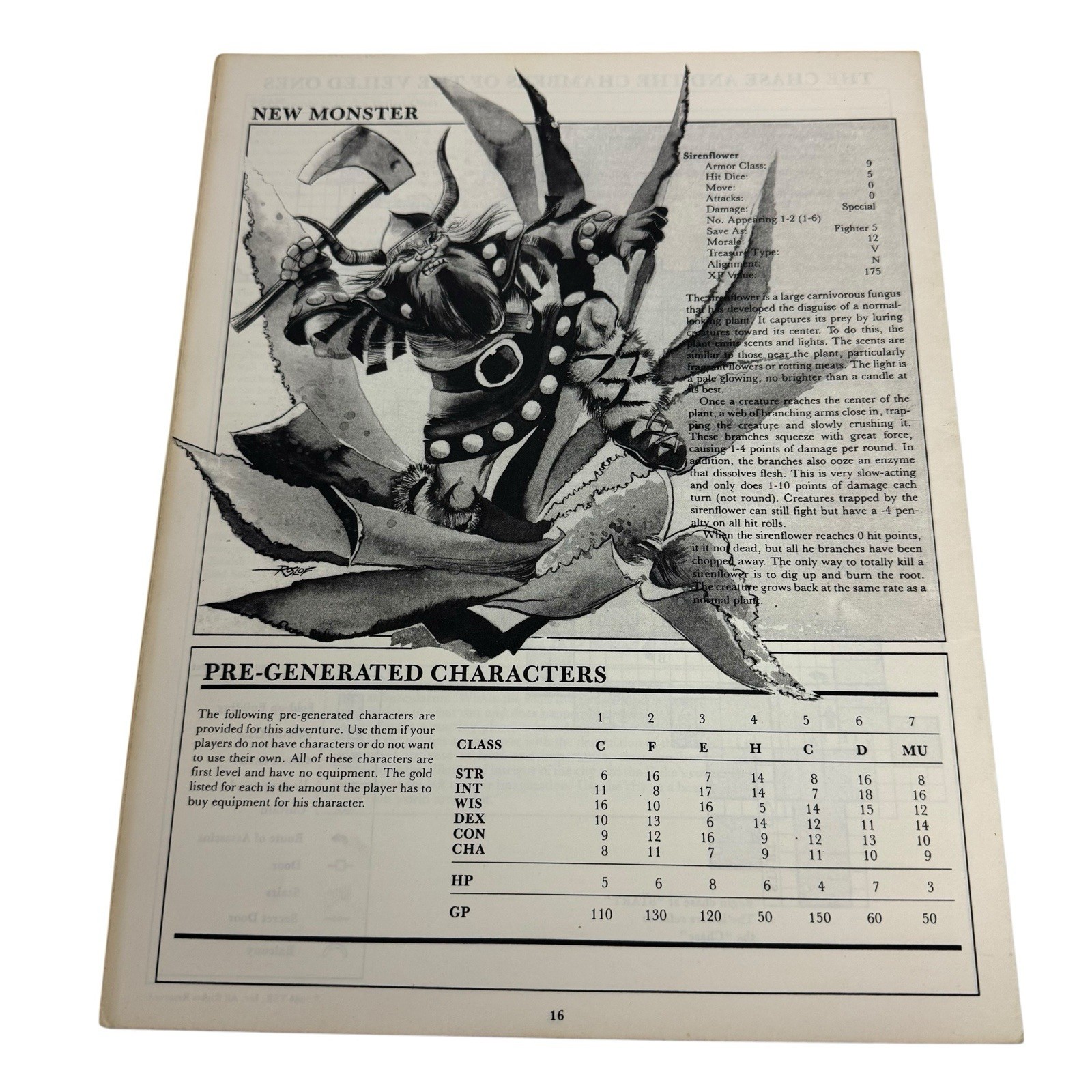 Dungeons & Dragons 1984 B6 The Veiled Society by David Cook TSR 9086