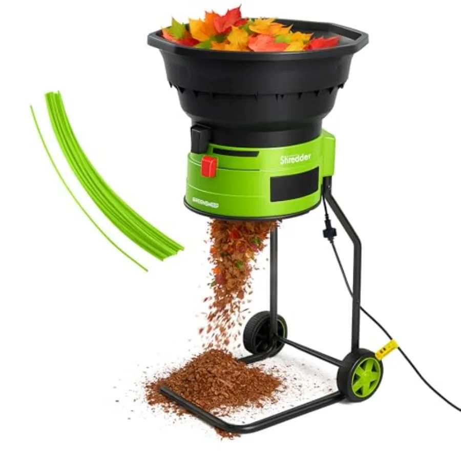 High-Power Electric Leaf Shredder Compact Home Leaf Shredding Machine
