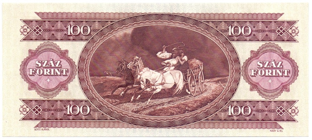 Hungary 100 forint 1992 UNC
