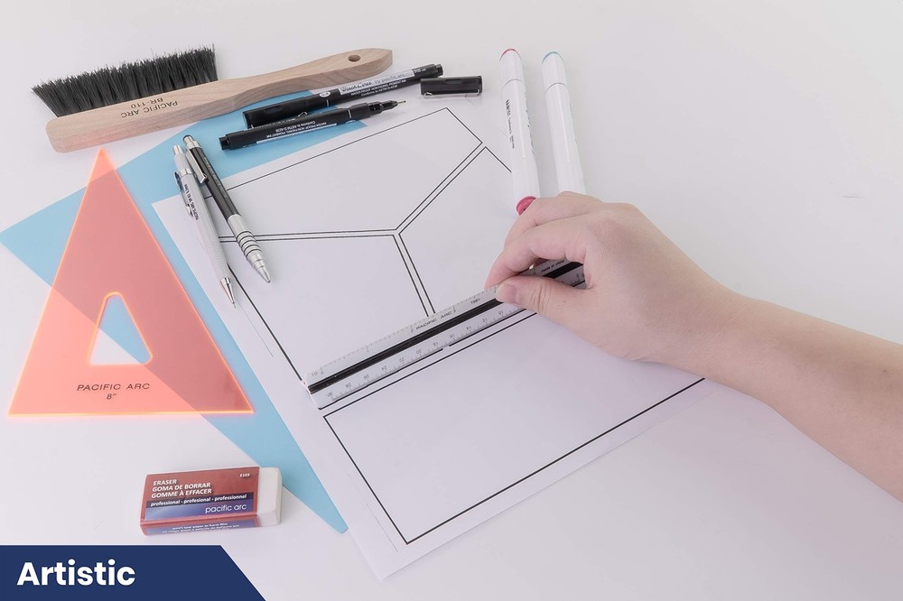 Pacific Arc Engineering Scale Ruler, 6" Scale Ruler