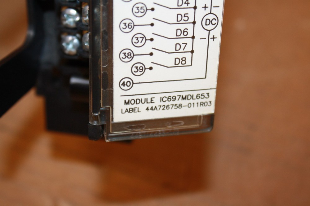 GE FANUC IC697MDL653 INPUT MODULE