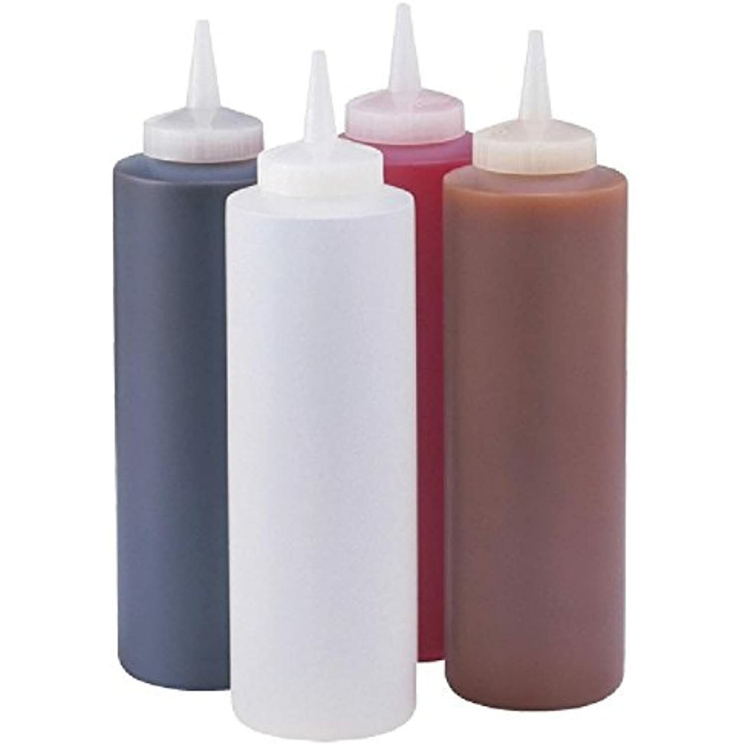 Soft Squeeze Bottles Clear Set of 3 32 OZ. Each