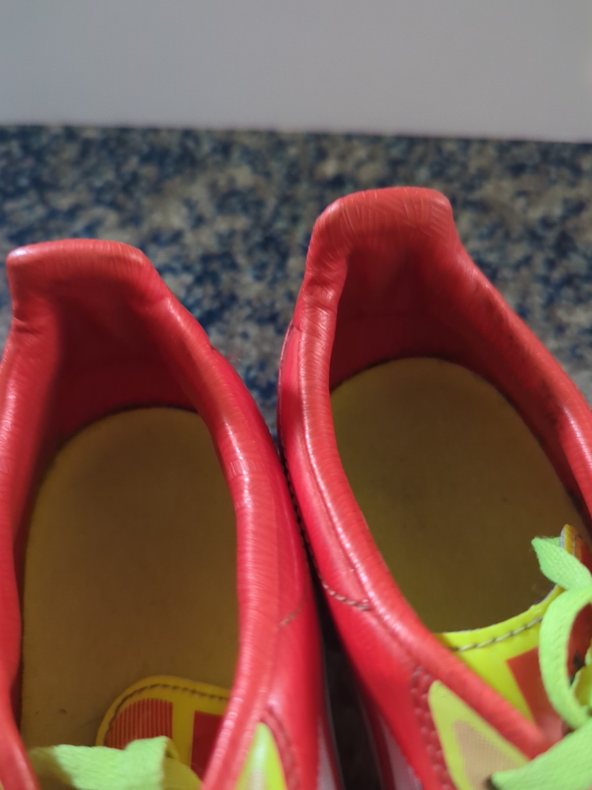 Adidas F50 Adizero HG US 7.5 Outdoor Soccer Cleats V24790 Orange And Yellow Nice