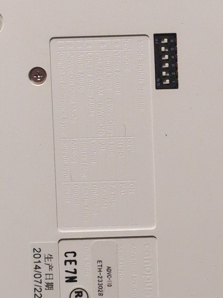 Canopus ADVC-110 Advanced Digital Video Converter EUC