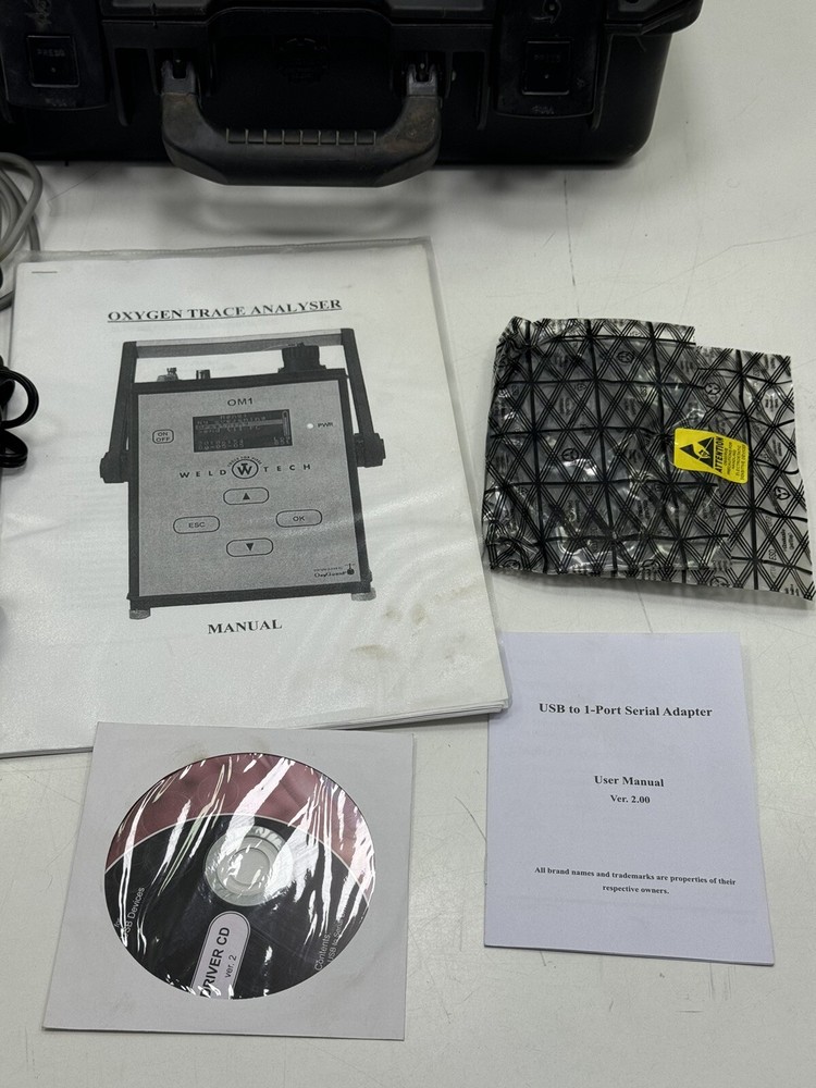 WELD TECH OXYGUARD OM1 OXYGEN TRACE ANALYSER