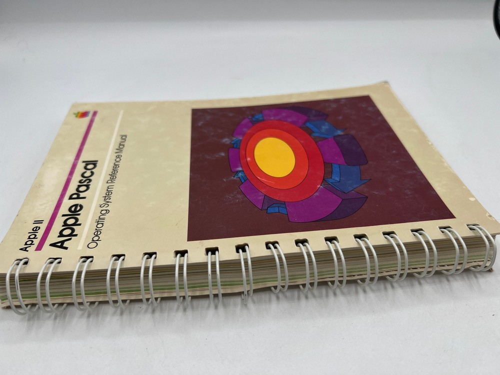 Apple II Pascal Operating System Reference Manual - 1980 Spiral Binding