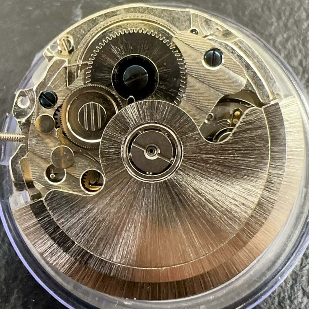 China Made Silver 2240 Automatic Mechanical Movement 2 Hands Small Second Single