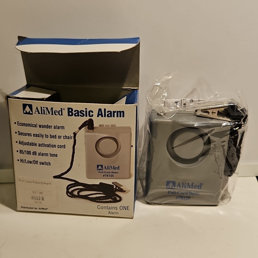 AliMed Pull-Pin Alarm Pull Cord Alarm NIB