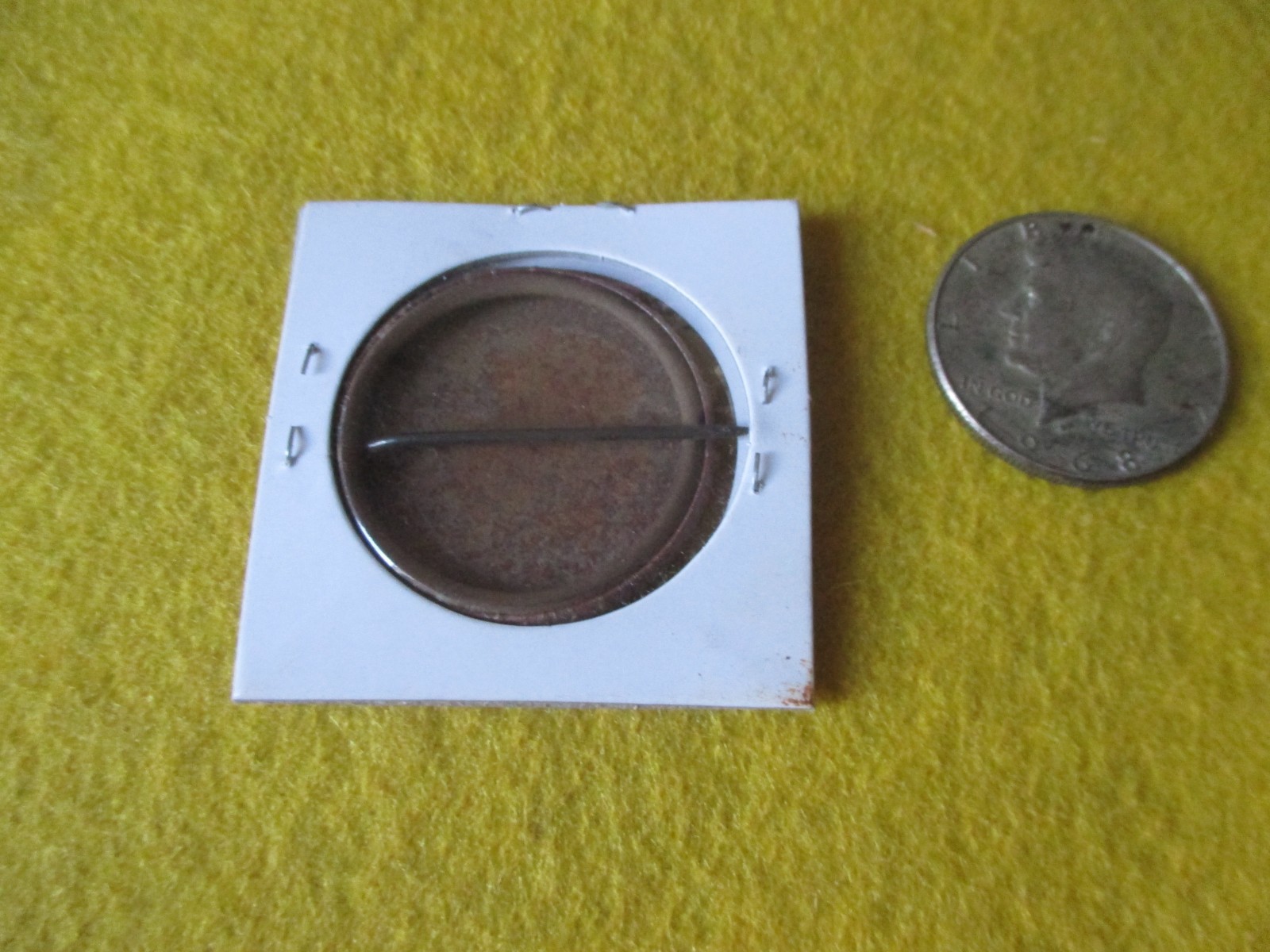 ORIGINAL WWII HOMEFRONT ANTI AXIS BUY BONDS AND BYE BYE JAPANESE 1 1/2 INCH (3)